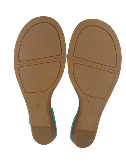 Nine West Women's Sandals Mint Green 11M NWOT SKU 000280-3