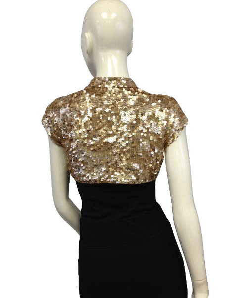 Gold Sequin Cover Up SKU 000025