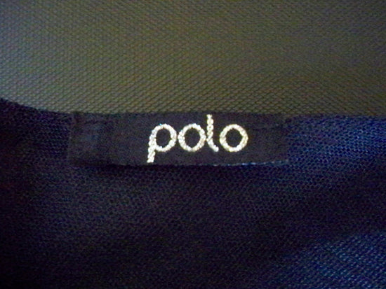 Polo Black Cover up Size XXL SKU 000193-7