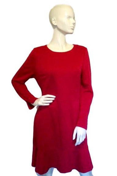 Load image into Gallery viewer, Ann Taylor Loft Hot Pink Dress Size 12 SKU 000233-2
