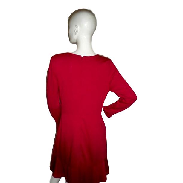Load image into Gallery viewer, Ann Taylor Loft Hot Pink Dress Size 12 SKU 000233-2
