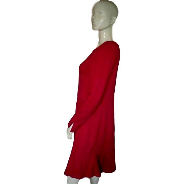 ann taylor hot pink dress Ann Taylor Size 6 Hot Pink Laser Cut Sheath Midi Dress Business Work Wear