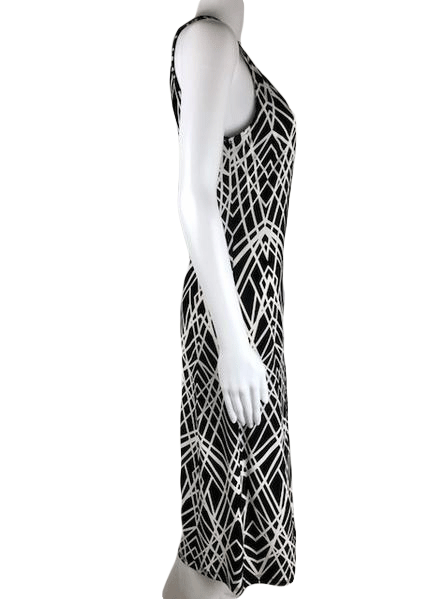 Load image into Gallery viewer, Calvin Klein Black and White Dress Size Small SKU 001004-1

