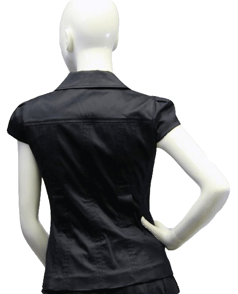 Load image into Gallery viewer, Ann Taylor Top Black Size 0 SKU 000033
