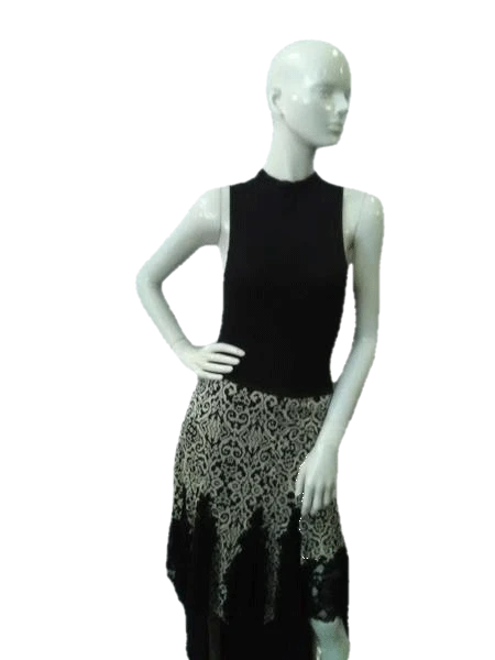 Diane Von Furstenberg Skirt With Lace Bottom SKU 000041