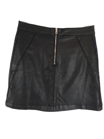 Load image into Gallery viewer, Calvin Klein 60&amp;#39;s Skirt Black Stretch Size 27 (SKU 000271-22)
