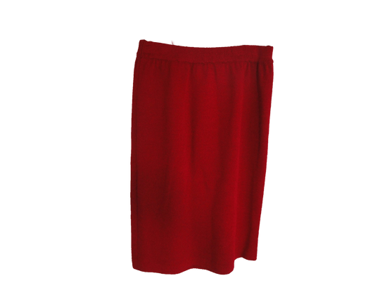 Load image into Gallery viewer, St. John Skirt Red Haute Size 2 SKU 000180
