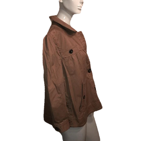 Marc by Marc Jacobs Brown Jacket with Large Buttons Size 10 SKU 000170