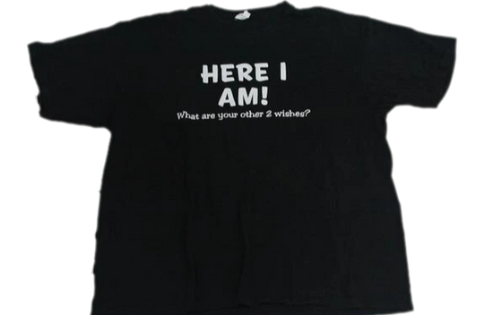 Anvil 60's Men's Black Graphics Short Sleeve T­-Shirt Size XL SKU 000162
