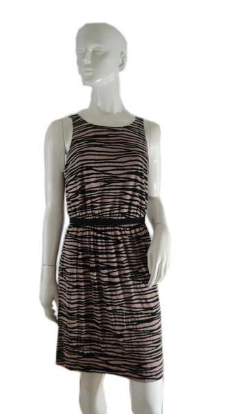 Ann Taylor Loft Dress Beige/Black Size M SKU 000246-2 Designers On A Dime Ann Taylor Loft Dress Beige/Black Size M SKU 000246-2 Designers On A Dime