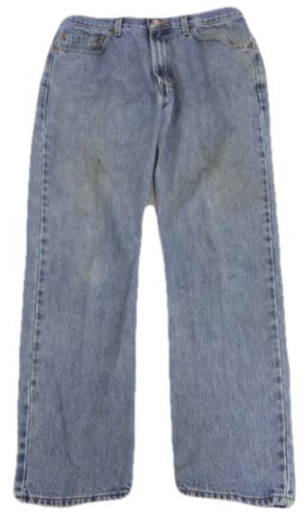 MENS Levi Strauss Co. Blue Jeans Classic Straight Leg Size 34 waist, 32 length SKU 000164
