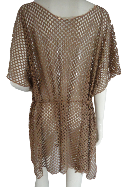 Swim Cover up Camel One Size Fits Most (SKU 000272-1)