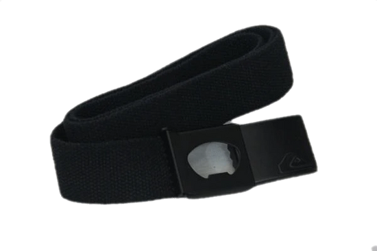 Load image into Gallery viewer, Designers on a Dime Black Canvas Belt Size 43&amp;quot; SKU 000158
