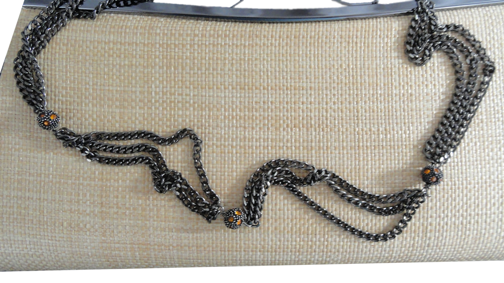 Load image into Gallery viewer, Liz Soto Handbag Embellished Wheat (SKU 000264-2)
