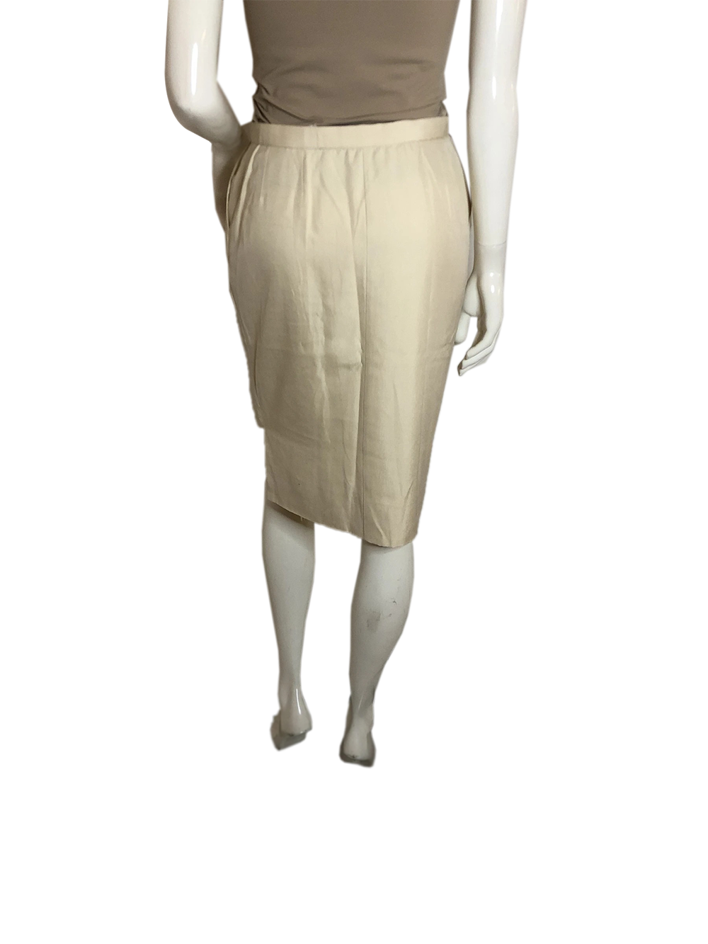 Chanel Off White Skirt SKU 000154