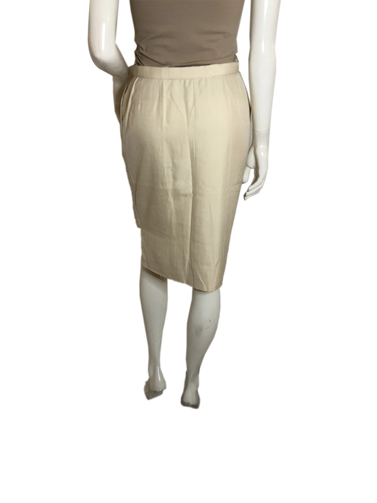 Chanel Off White Skirt SKU 000154