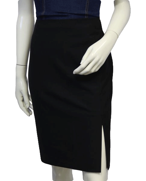 NO SKU Escada Black Skirt With Side Split Size (EU) 40