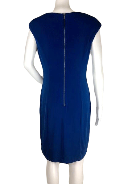 Calvin Klein Sleeveless Dress Blue Size 6 SKU 001004-7