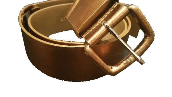BELT Bronze Metallic Belt SKU 000099