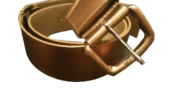 BELT Bronze Metallic Belt SKU 000099