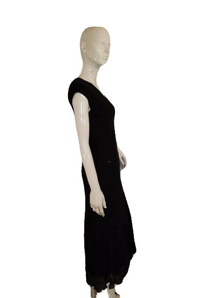 Jones New York 70's Sleeveless Double Layer Sheer W/Lace & Beads Desig Designers On A Dime Jones New York 70's Sleeveless Double Layer Sheer W/Lace & Beads Desig Designers On A Dime