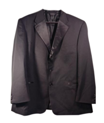 Load image into Gallery viewer, GIANNI 90&amp;#39;s Suit Jacket Black Size Large SKU 000183-7
