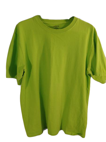 BCG 90's Men's T-Shirt Lime Green  Size XL SKU 000148-6