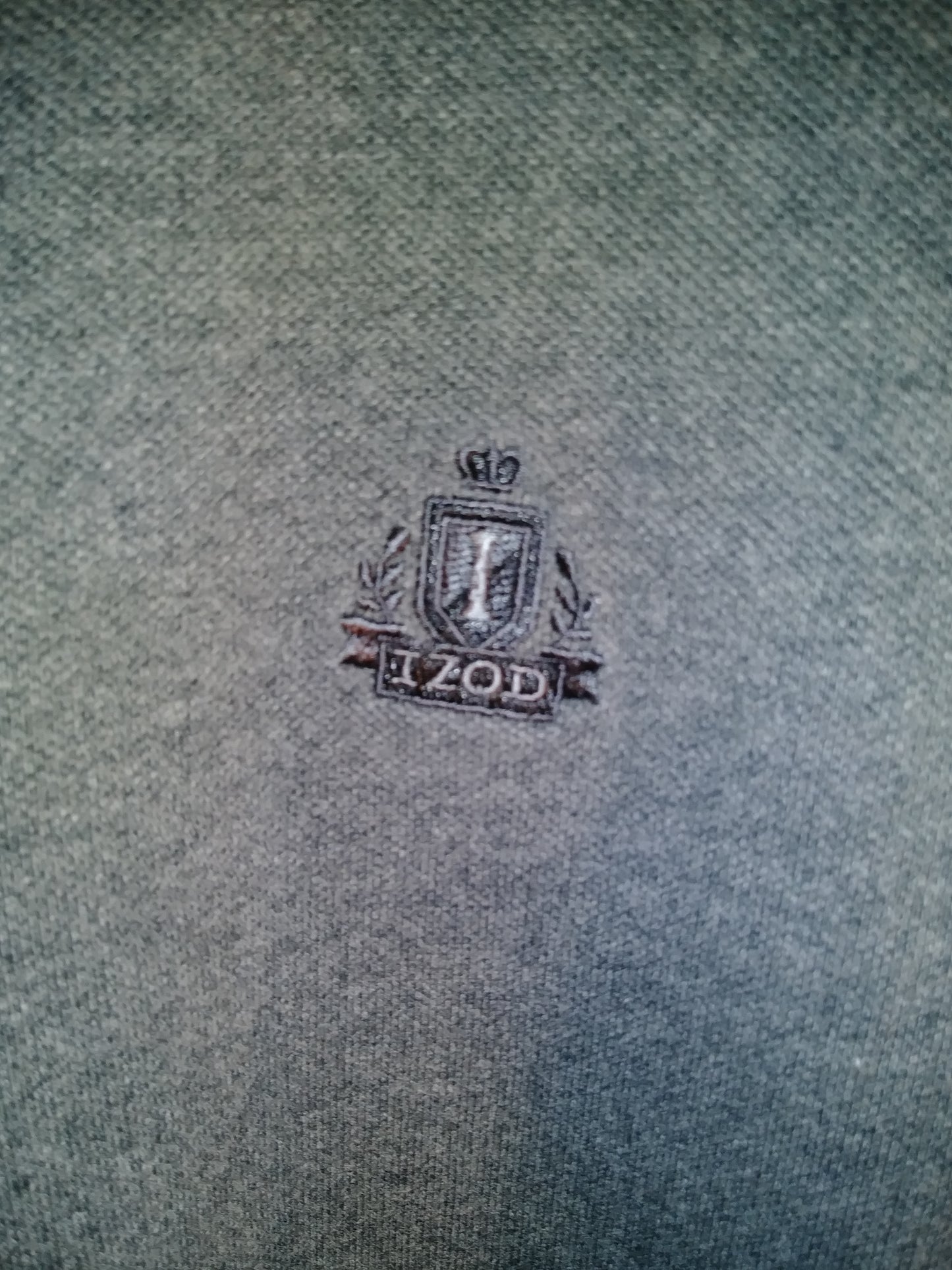 Izod 60's Men's Shirt Grey Size XL SKU 000148-8