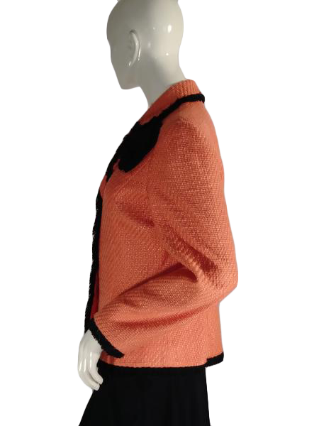 Load image into Gallery viewer, Talbots 90&amp;#39;s Jacket Tangerine Size 10 SKU 000218-9
