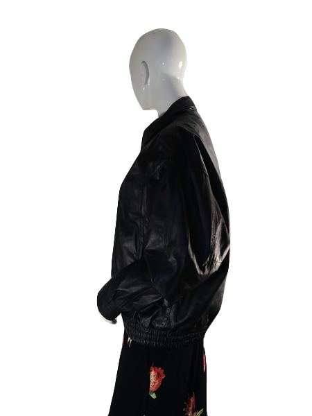 London Towne Leather Jacket Black Size M Reg (SKU 000000-1-1)