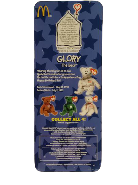 Load image into Gallery viewer, McDonald&amp;#39;s Ty Glory The Bear (SKU 000219-5)
