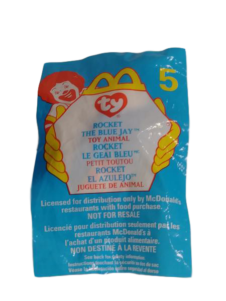 McDonald's Ty Rocket the Blue Jay  #5  (SKU 000219-8)