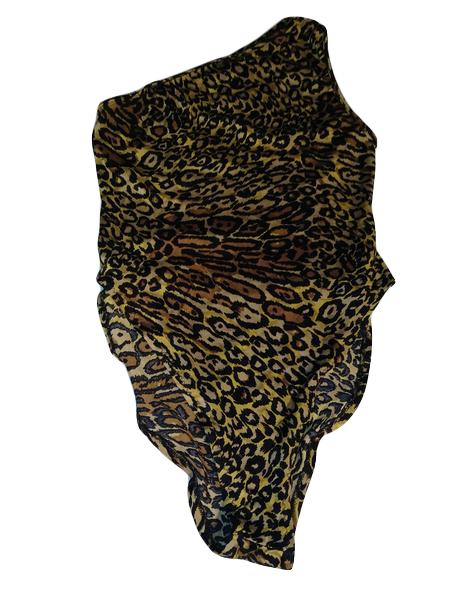 Only Sexy Things 50's Swim Suit Leopard One Size (SKU 000118-17)