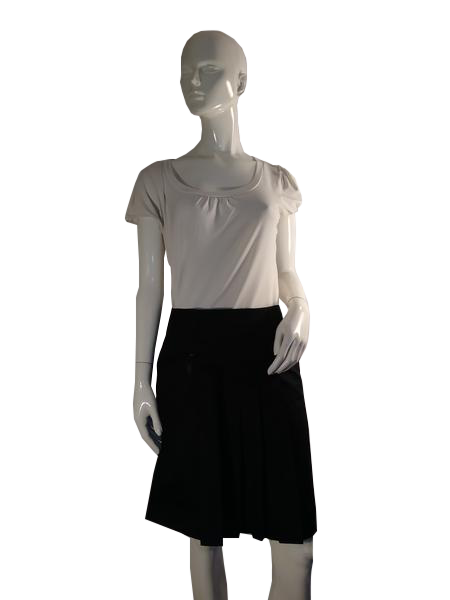 Zara Basic 80's Skirt Black Size M SKU 000117-2