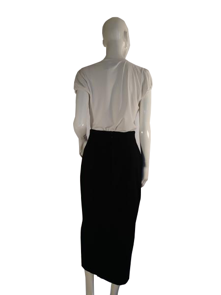 Load image into Gallery viewer, M.T. Morgan Taylor Studio Skirt Black Size 8 SKU 000117-4
