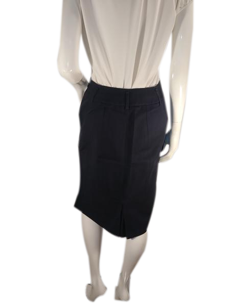 Load image into Gallery viewer, Ann Taylor Loft Skirt Navy Size 10 SKU 000117-12
