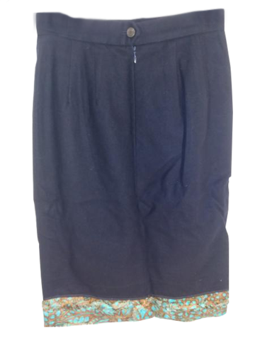 Skirt Navy Size XS SKU 000117-13
