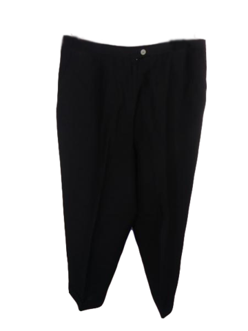 Giorgio Armani 90's Black Classic Cut Pants Size 48 SKU 000080