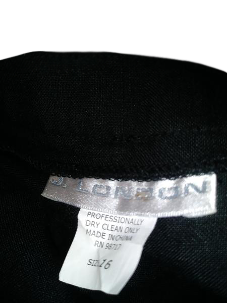 J. London 90's Pants Black Size 16 SKU 000184-8