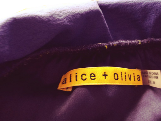 Alice + Olivia 90's Skirt Floral Size M SKU 000054