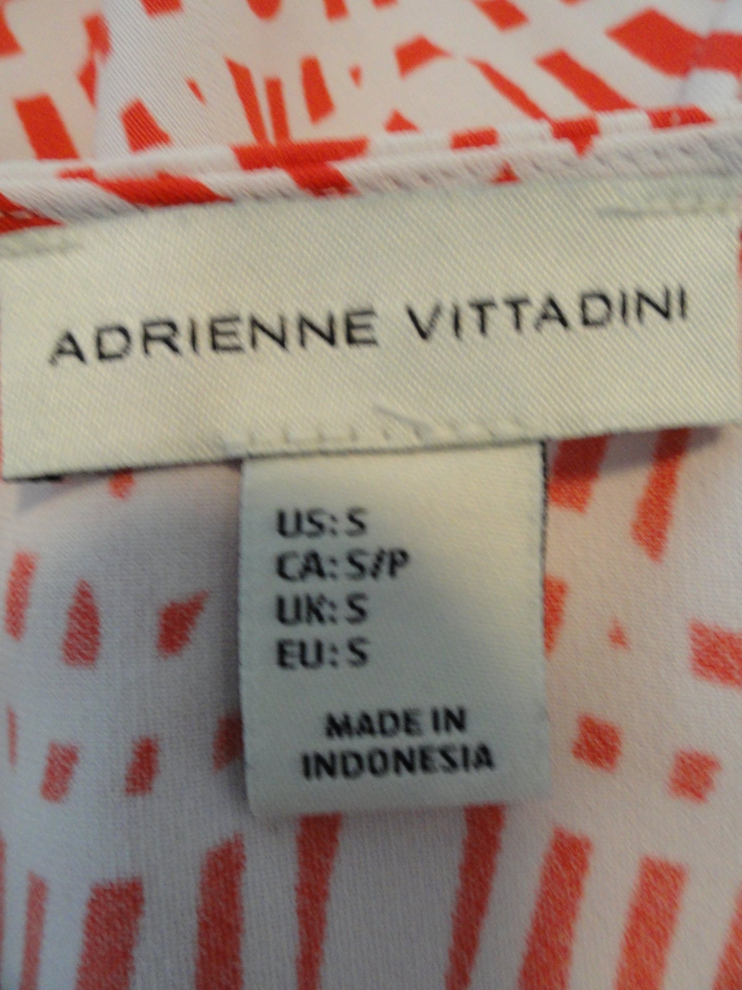 Adrienne Vittadini 80's Beaded Sleeveless Top Size S SKU 000022