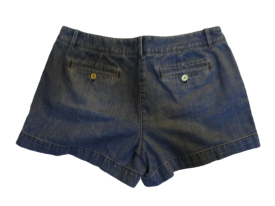Ann Taylor Denim Short Shorts Blue Size 12 SKU 000274-3