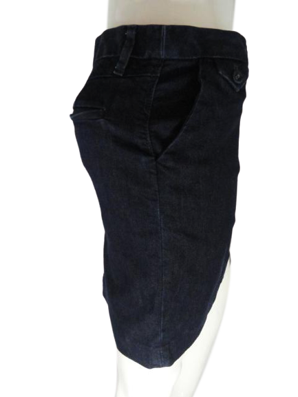 Banana Republic 70's Knee Length Denim Skirt Blue SZ 6P SKU 000102