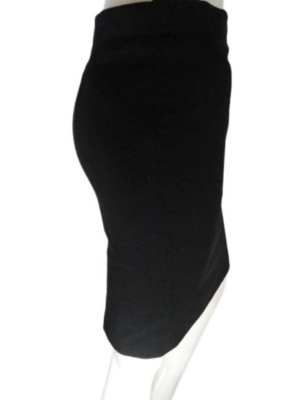 Banana Republic 70's Knee Length Black Skirt Size 0P SKU 000028