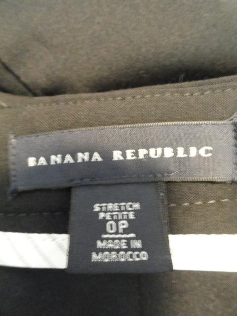 Banana Republic 70's Knee Length Black Skirt Size 0P SKU 000028