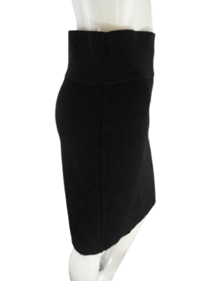 Calvin Klein 70's Below The Knee Skirt Black Size XS SKU 000154