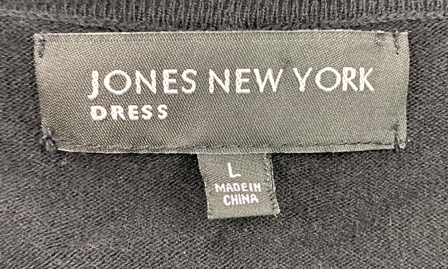 JONES NEW YORK 70's Sweater, Cropped, Black, Size L, SKU 000209-1
