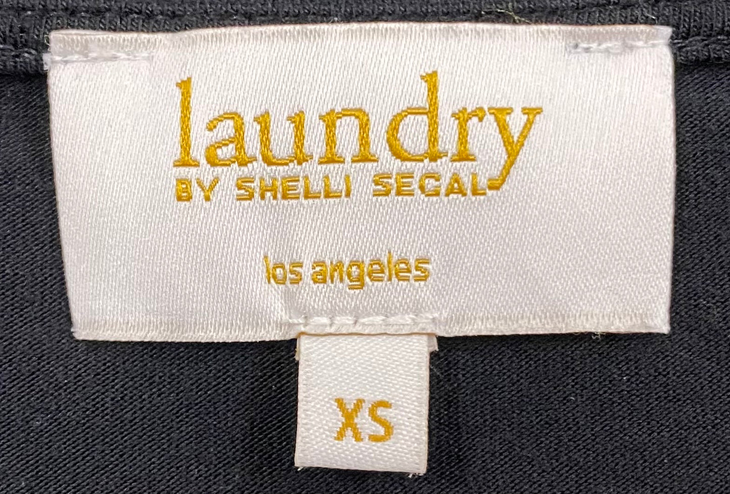 LAUNDRY by SHELLI Top, Black, Sleeveless, Size XS, SKU 000363-17