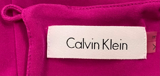 CALVIN KLEIN Top Sleeveless  Fuchsia Size 8  SKU 000363-14
