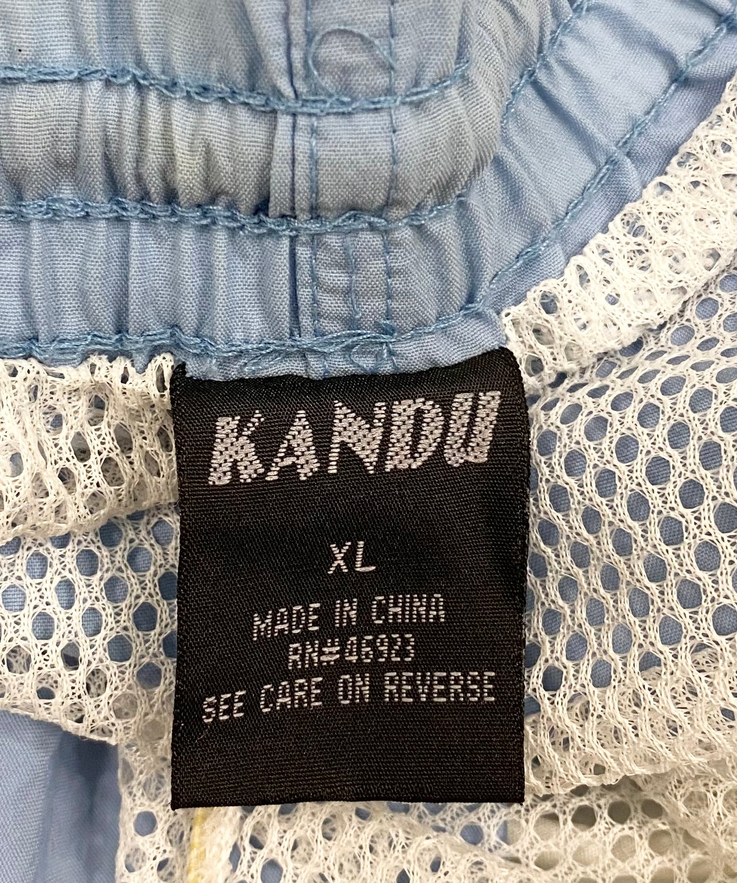 KANDU Men's Board Shorts, Light Blue, Size XL, SKU 000313-2